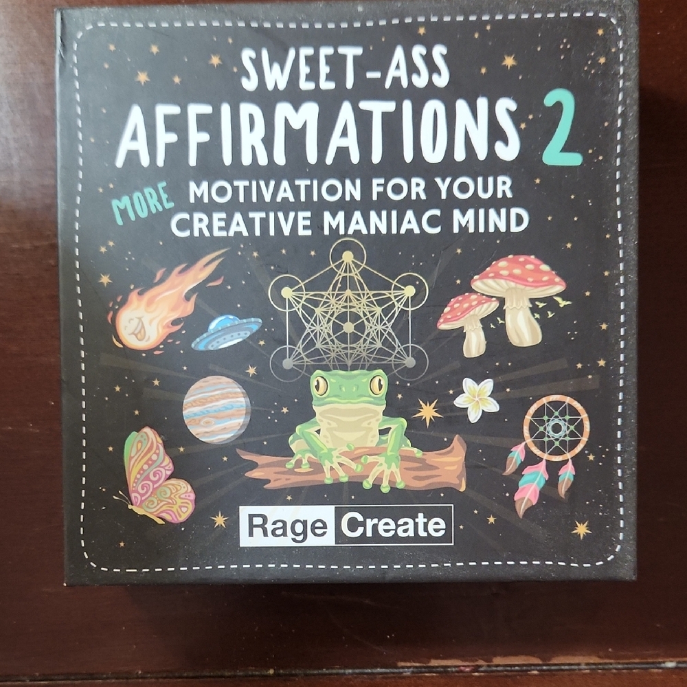 Rage Create Sweet-Ass Affirmations 2 Deck